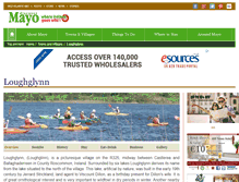 Tablet Screenshot of loughglynn.com